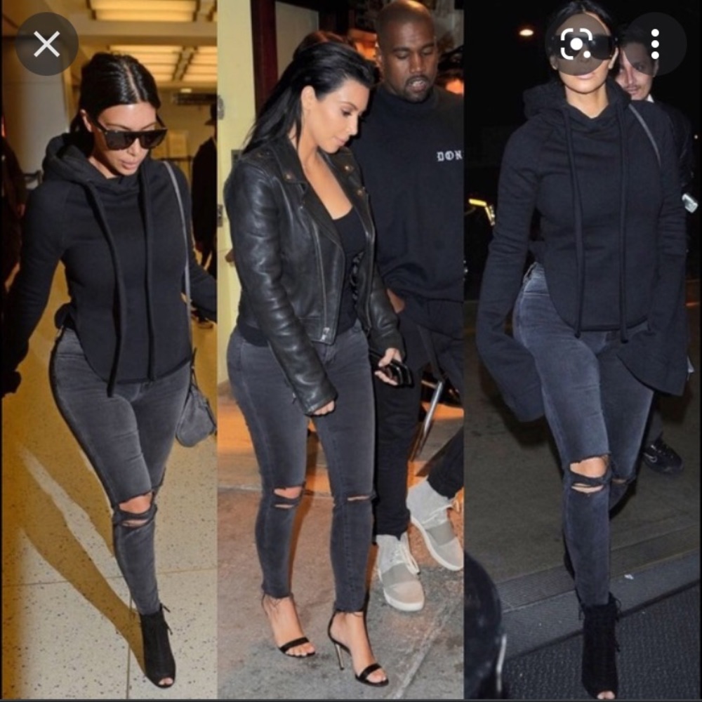 J brand designer jeans (Kim K has the same ones)